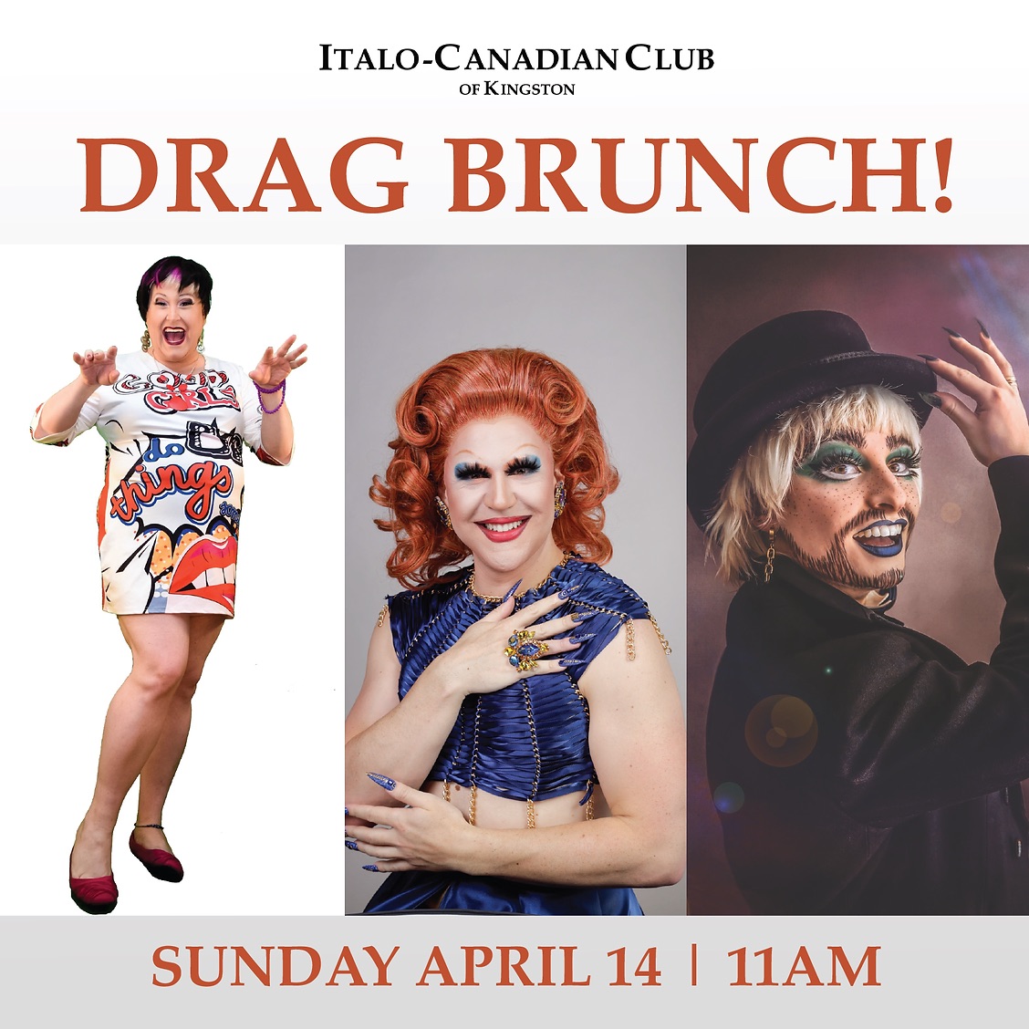 Family Friendly Drag Brunch at the Italo-Canadian Club