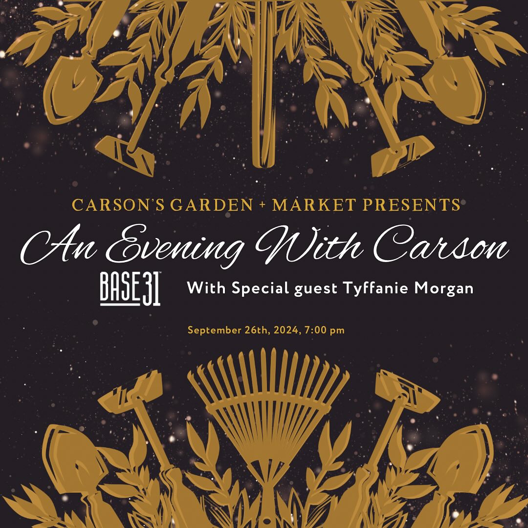 An evening with Carson Arthur on September 26, 2024