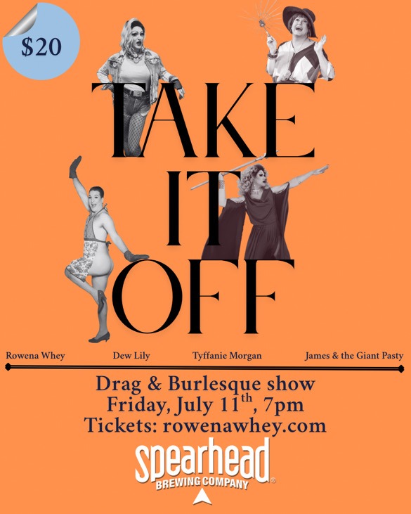 Take it off drag & burlesque show - July 11, 2025