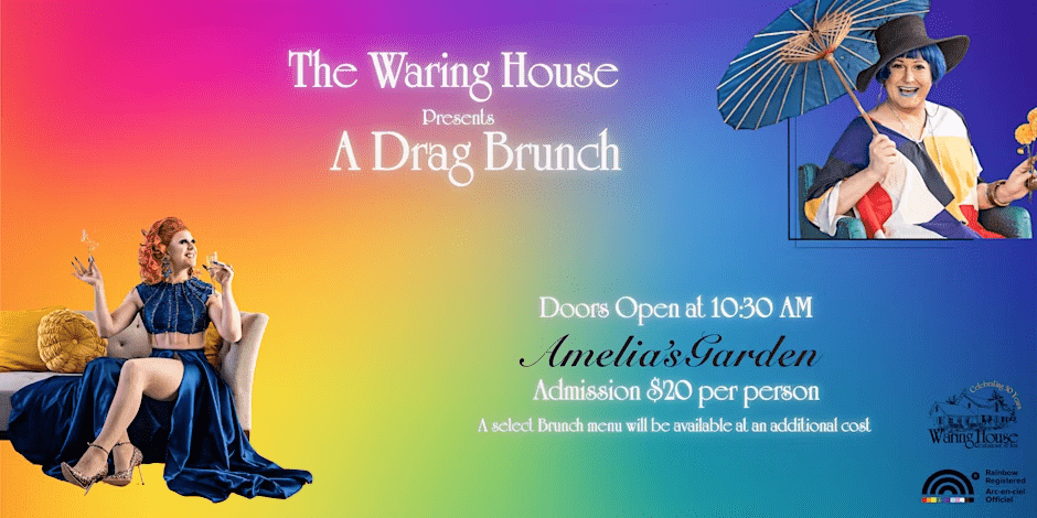 Drag Brunch at the Waring House
