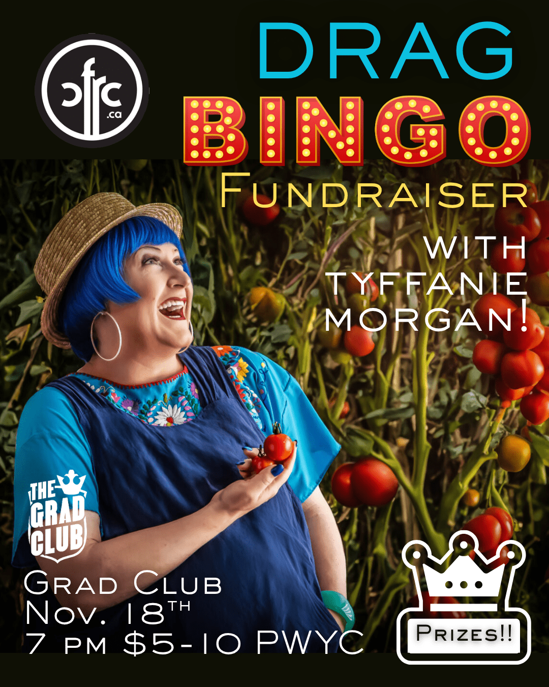 CFRC's Drag Bingo Fundraiser