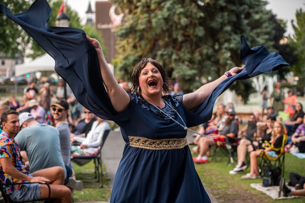Tyffanie at Drag in the Park 2025. Photo credit Amy Walton