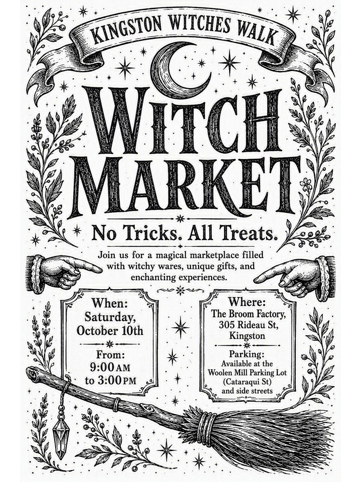 Kingston Witches Walk witch market