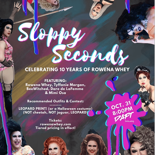 Sloppy Seconds halloween drag show