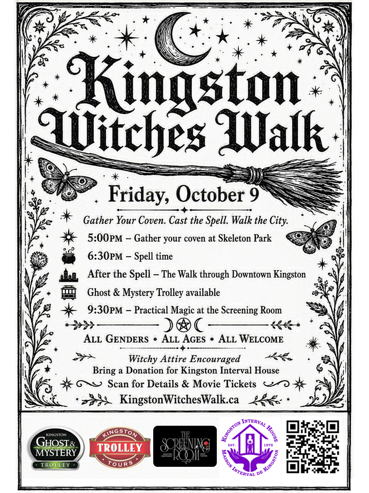 Kingston Witches Walk poster